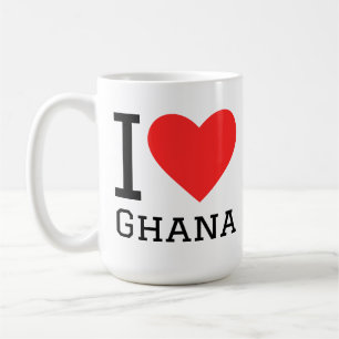 Ich liebe Ghana Kaffeetasse