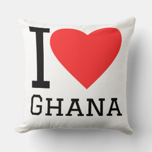 Ich liebe Ghana Kissen