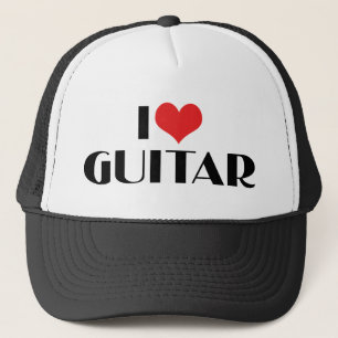 Ich liebe Gitarre Truckerkappe