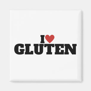 Ich liebe Gluten Magnet