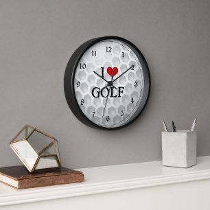 Ich liebe Golf Uhr