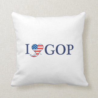 "Ich Liebe GOP" 16" x 16" Kissen