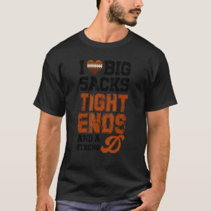 Ich Liebe große Säcke mit zähen Enden und ein star T-Shirt