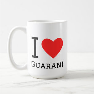 Ich liebe Guarani Kaffeetasse