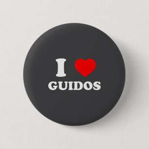 Ich liebe Guidos lustigen italo-amerikanischen Spr Button