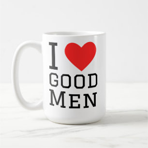 Ich liebe gute Männer Kaffeetasse