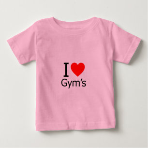 Ich Liebe Gym Baby T-shirt