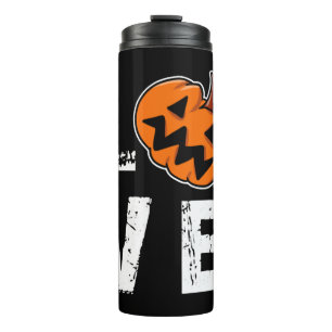 Ich Liebe Halloween Design für Halloween Lover Thermosbecher