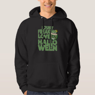 Ich liebe Halloween einfach Coconut Jack O La Hoodie
