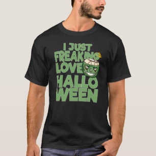 Ich liebe Halloween einfach wahnsinnig Kokosnuss T-Shirt