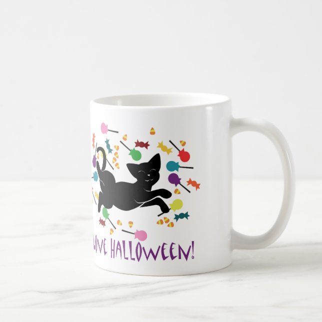 Ich liebe Halloween! Kaffeetasse (Rechts)