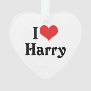 Ich liebe Harry Ornament