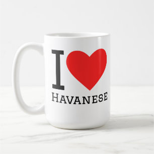 Ich liebe Havanese  Kaffeetasse