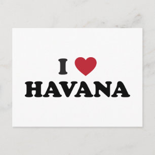 Ich liebe Havanna Kuba Postkarte