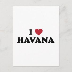 Ich liebe Havanna Kuba Postkarte