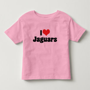 Ich liebe Heart Jaguars Kleinkind T-shirt