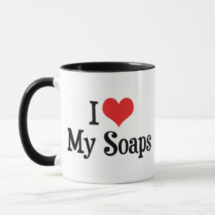 Ich liebe Heart My Soaps - Seifenopernliebhaber Tasse