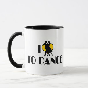 Ich liebe Heart To Dance - Tango Walzer Ballettlie Tasse