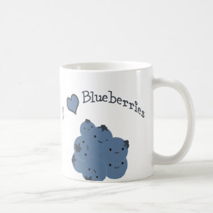Ich Liebe Heidelbeeren Kaffeetasse