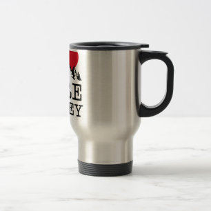 "Ich Liebe-Herausforderungs-Tal-" Reise-Tasse Reisebecher