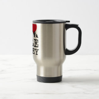 "Ich Liebe-Herausforderungs-Tal-" Reise-Tasse Reisebecher