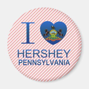 Ich liebe Hershey, PA Magnet
