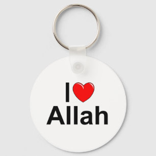 Ich Liebe (Herz) Allah Schlüsselanhänger