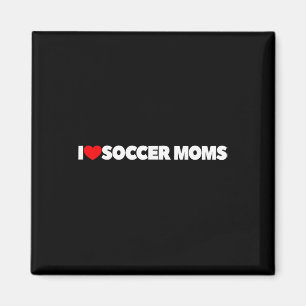 Ich liebe (Herz) Fußball-Mamas Magnet
