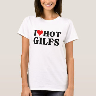 Ich Liebe Herz Hot GILF Sexy Großmütter T-Shirt