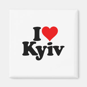 Ich liebe Herz Kiew Kiev Ukraine Ukr Magnet