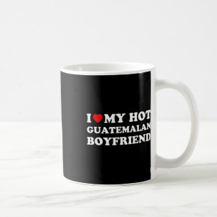 Ich liebe (Herz) meinen heißen guatemaltekischen F Kaffeetasse