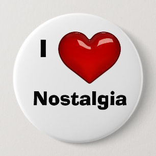 ICH LIEBE (HERZ) NOSTALGIE editierbar Button
