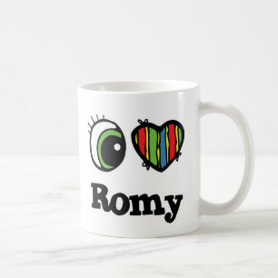 Ich liebe (Herz) Romy Kaffeetasse