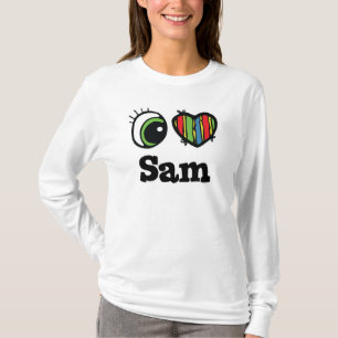 Ich liebe (Herz) Sam T-Shirt