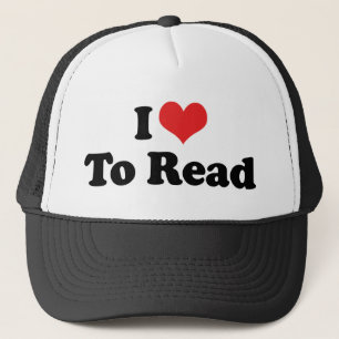 Ich liebe Herz zum Lesen - Buchliebhaber Truckerkappe