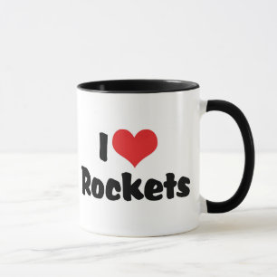 Ich liebe Herzdüsen - Weltraumforschung Tasse
