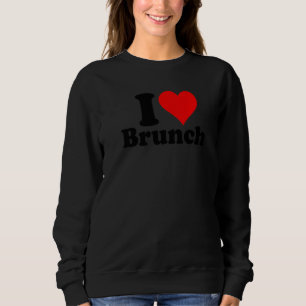 ICH LIEBE HERZEN-BRUNCH Premium Sweatshirt