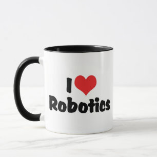 Ich liebe Herzrobotik - Robot Lover Tasse