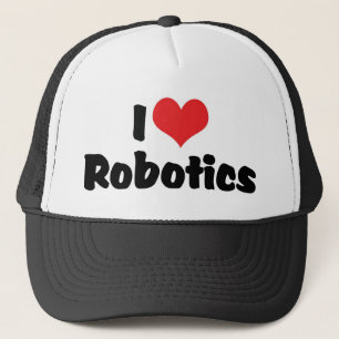 Ich liebe Herzrobotik - Roboterverehrer Truckerkappe