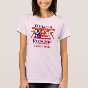Ich liebe Hillary Präsidentin wir sind stärker zus T-Shirt