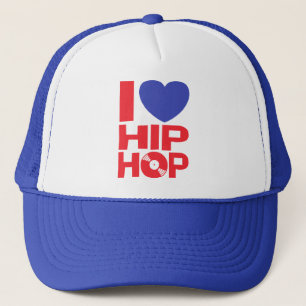 Ich liebe Hip Hop Hut Truckerkappe