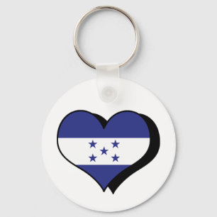 Ich liebe Honduras Schlüsselanhänger