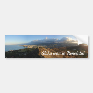 "Ich Liebe Honolulu!" Autoaufkleber