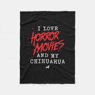 Ich Liebe Horror-Filme und mein Hundebesitzer von Fleecedecke
