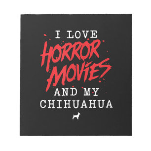Ich Liebe Horror-Filme und mein Hundebesitzer von Notizblock