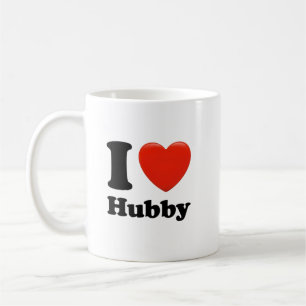 Ich Liebe hubby. Kaffeetasse