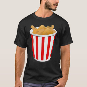 Ich liebe Hühner besonders wenn sie frittiert sind T-Shirt