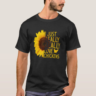 Ich liebe Hühner einfach so sehr  Frauen Männer He T-Shirt
