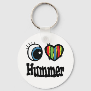 Ich liebe Hummer Schlüsselanhänger