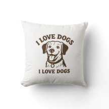 Ich liebe Hunde Kissen – Cozy & Süße Hundeliebhabe